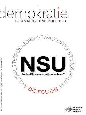 cover image of NSU. Die Folgen
